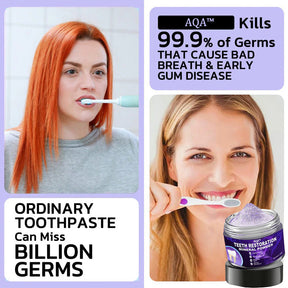 AQA™ Poudre minérale réparatrice dentaire 🦷 (approuvée par l’ADA)